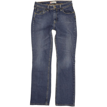 Levi's 627 Women Blue Straight Slim Stretch Jeans W30 L31