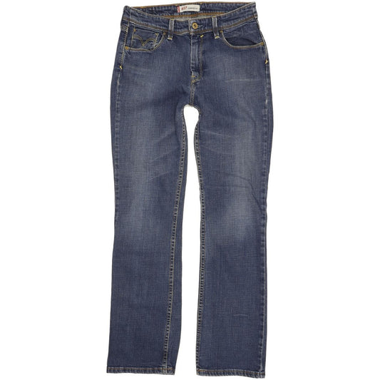 Levi's 627 Women Blue Straight Slim Stretch Jeans W30 L31
