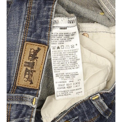 Levi's 627 Women Blue Straight Slim Stretch Jeans W30 L31