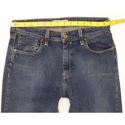 Levi's 627 Women Blue Straight Slim Stretch Jeans W30 L31