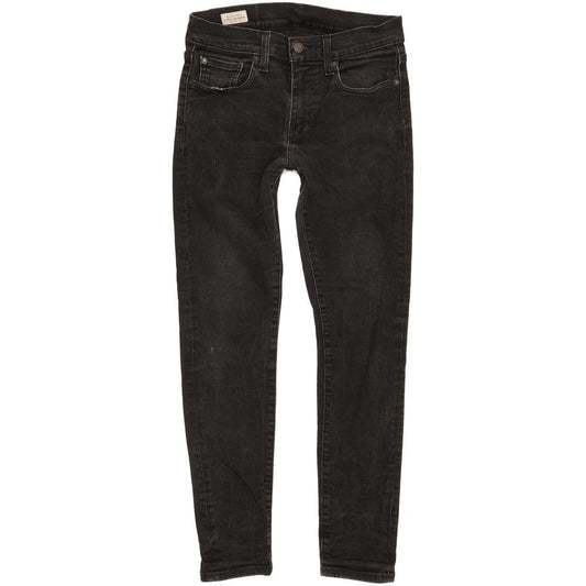 Levi's Men Black Skinny Slim Stretch Jeans W30 L29
