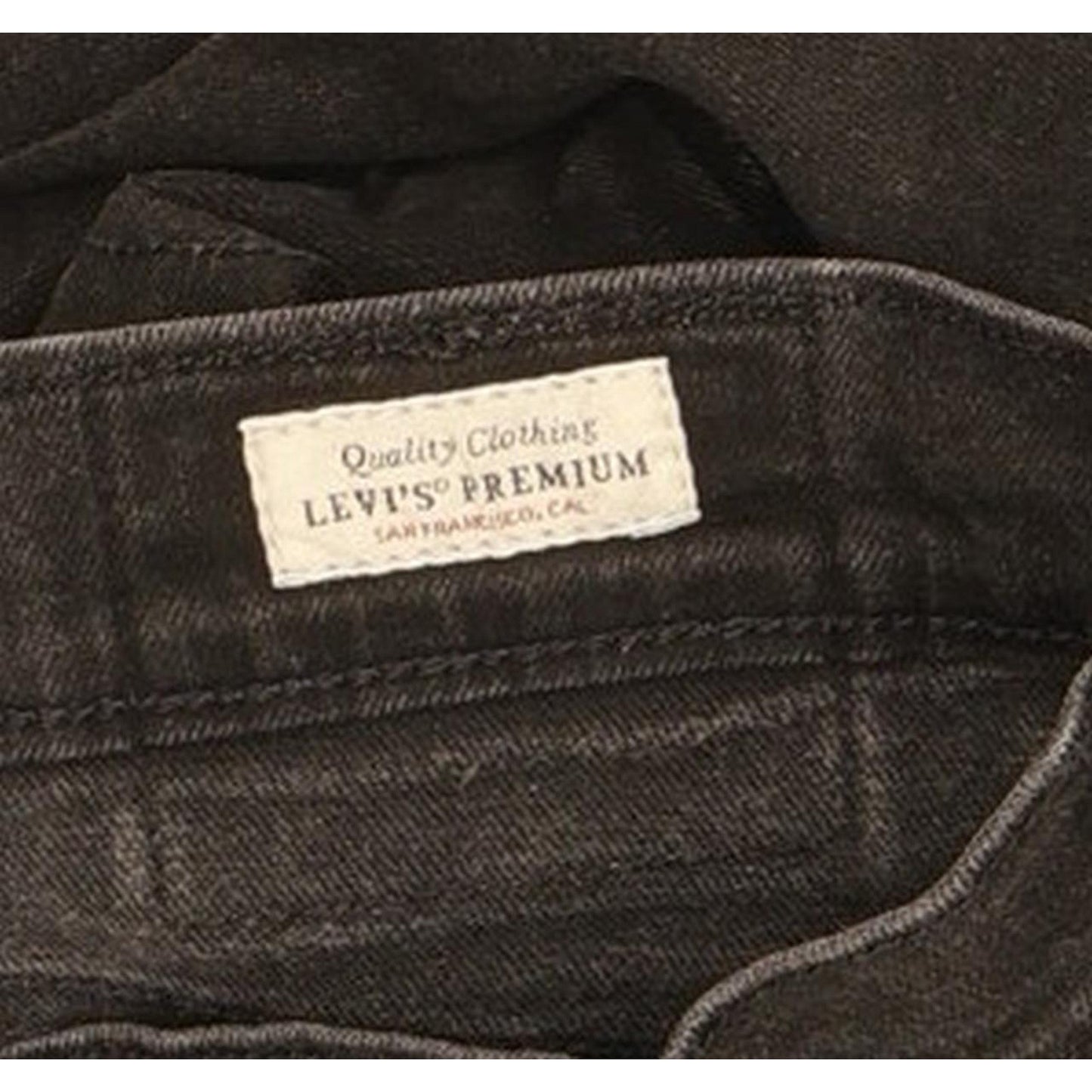 Levi's Men Black Skinny Slim Stretch Jeans W30 L29