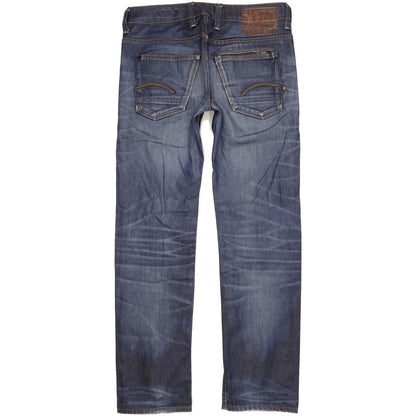 G-Star Attacc Men Blue Straight Slim Jeans W30 L32