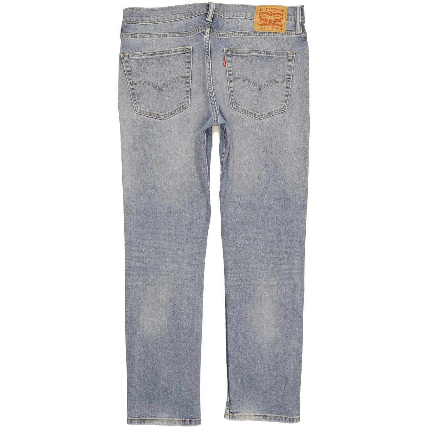 Levi's 511 Men Blue Straight Slim Stretch Jeans W36 L32