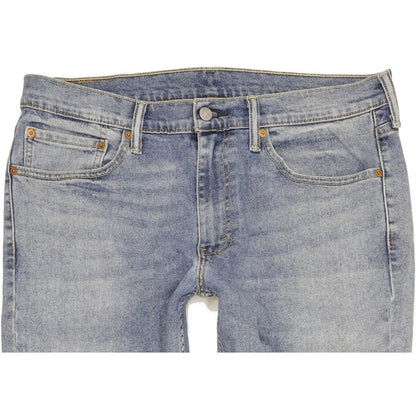 Levi's 511 Men Blue Straight Slim Stretch Jeans W36 L32