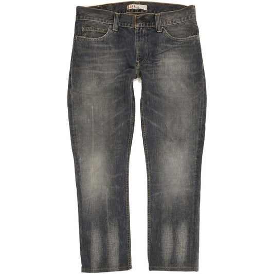 Levi's 511 Men Blue Straight Slim Jeans W36 L30