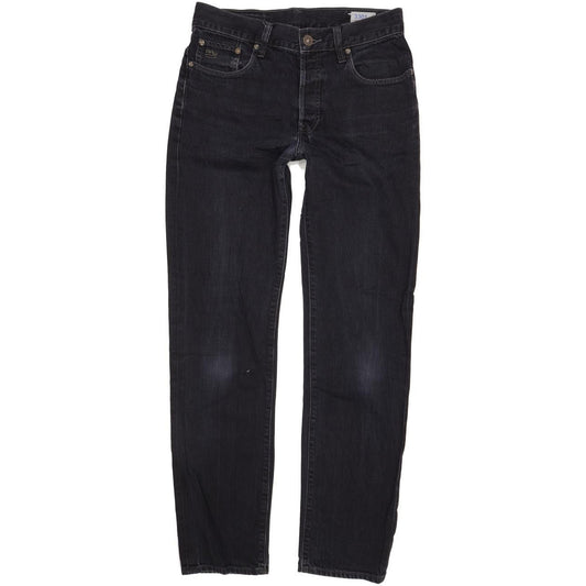 G-Star 3301 Men Navy Straight Regular Jeans W32 L33
