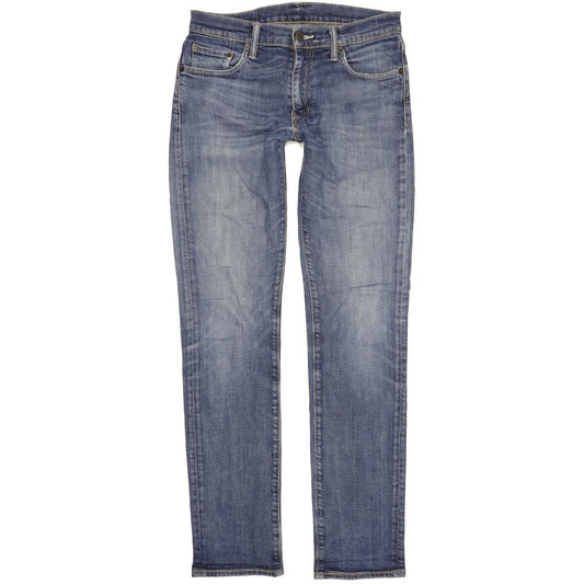 Levi's 511 Men Blue Straight Slim Stretch Jeans W30 L33