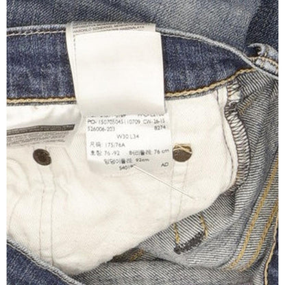 Levi's 511 Men Blue Straight Slim Stretch Jeans W30 L33