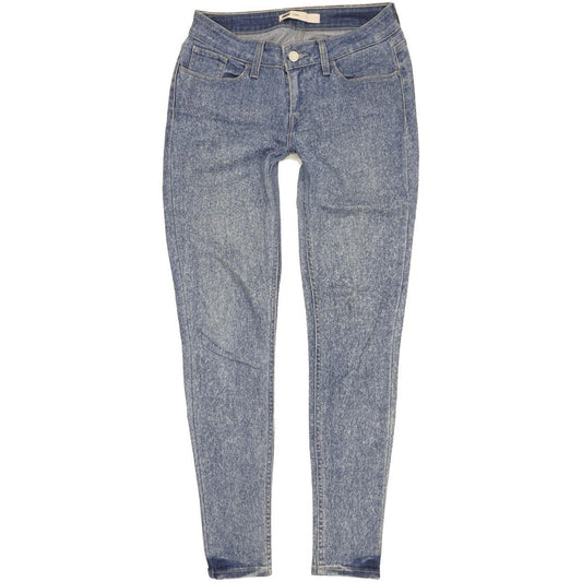 Levi's Legging Women Blue Skinny Slim Stretch Jeans W28 L30