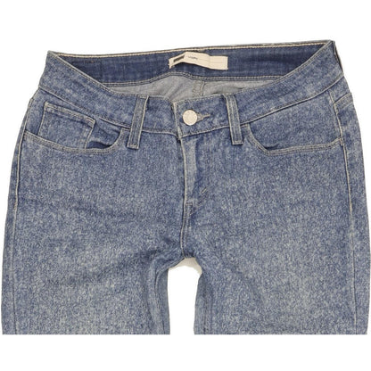 Levi's Legging Women Blue Skinny Slim Stretch Jeans W28 L30