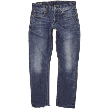 G-Star 3301 Men Blue Tapered Slim Jeans W31 L29