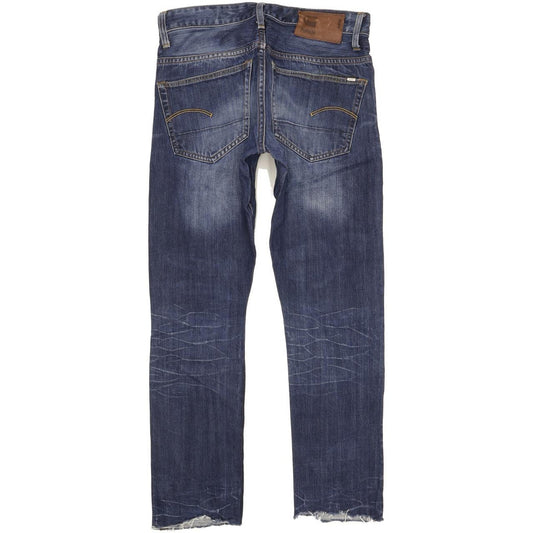 G-Star 3301 Men Blue Tapered Slim Jeans W31 L29