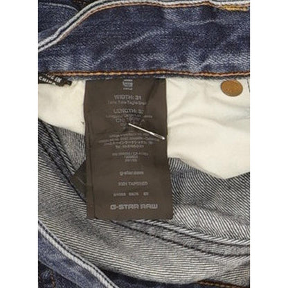 G-Star 3301 Men Blue Tapered Slim Jeans W31 L29