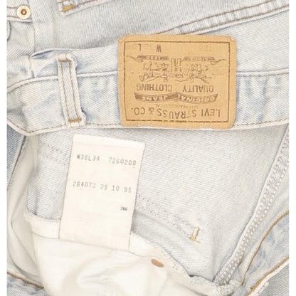 Levi's 726 Men Blue Tapered Relaxed Jeans W35 L33