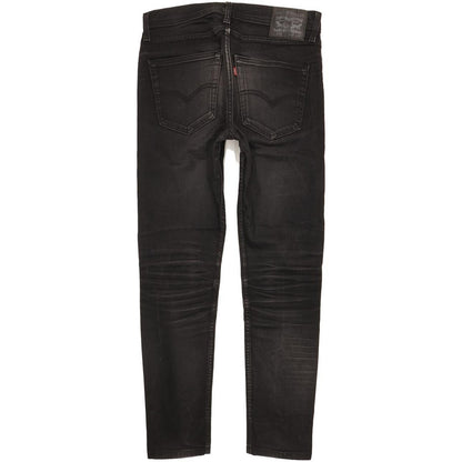 Levi's 512 Men Black Tapered Slim Stretch Jeans W32 L31