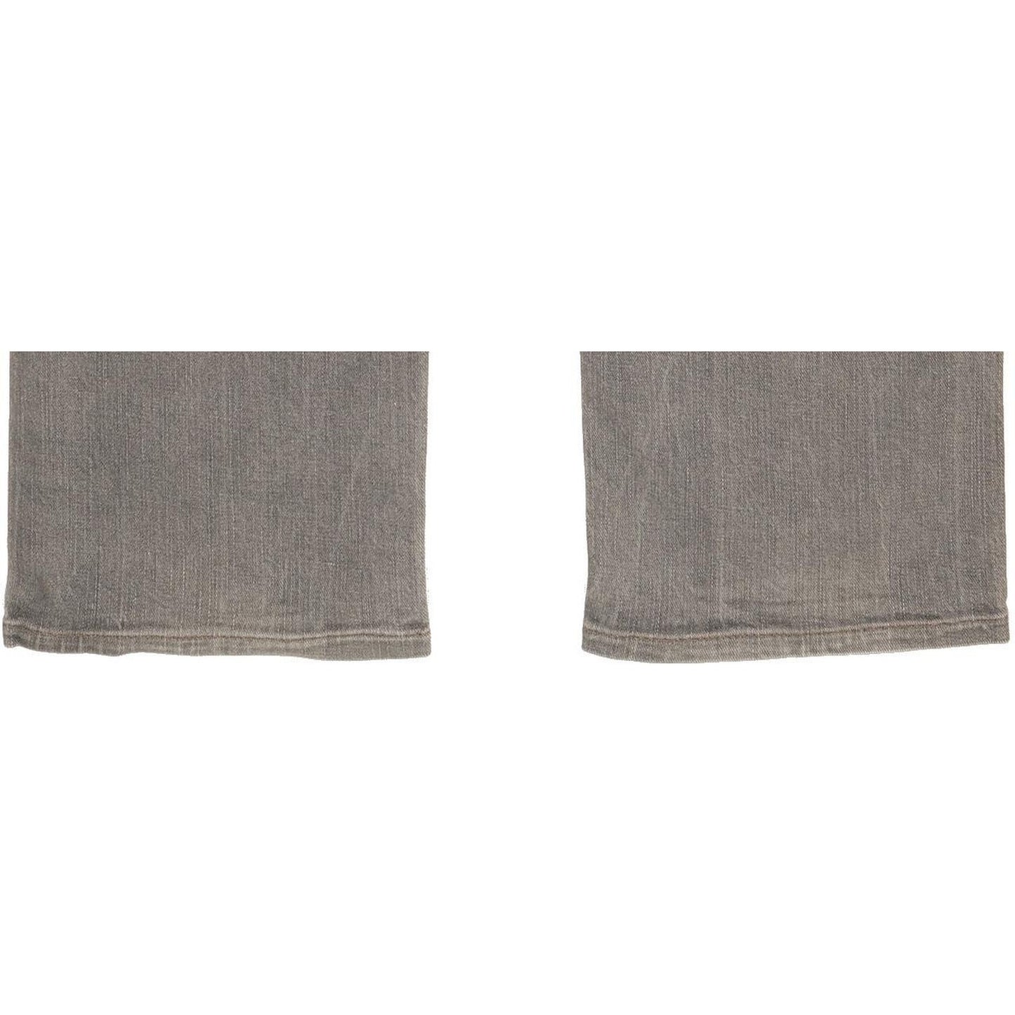 Levi's 504 Men Grey Straight Regular Stretch Jeans W33 L28