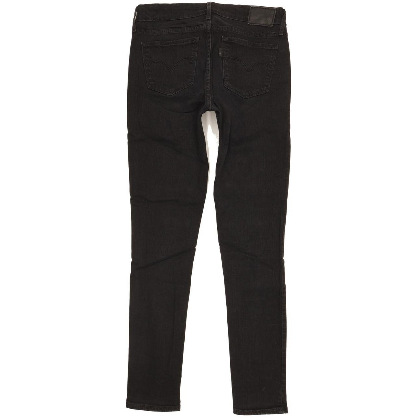 Levi's 711 Women Black Skinny Slim Stretch Jeans W27 L29