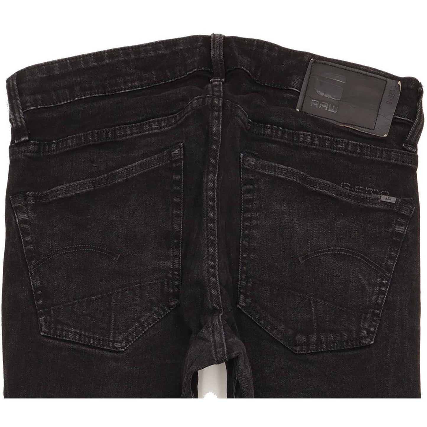 G-Star 3301-A Men Black Skinny Slim Stretch Jeans W34 L31