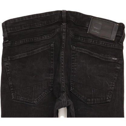 G-Star 3301-A Men Black Skinny Slim Stretch Jeans W34 L31