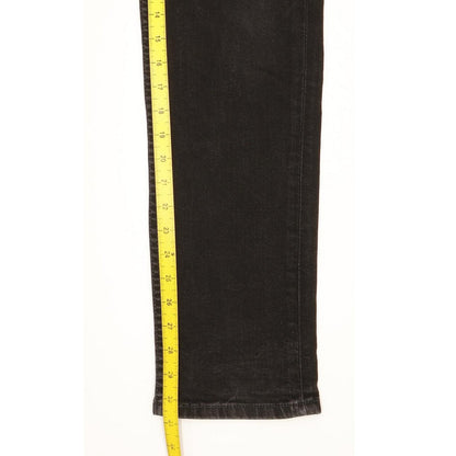 Levi's 511 Men Black Straight Slim Stretch Jeans W32 L31