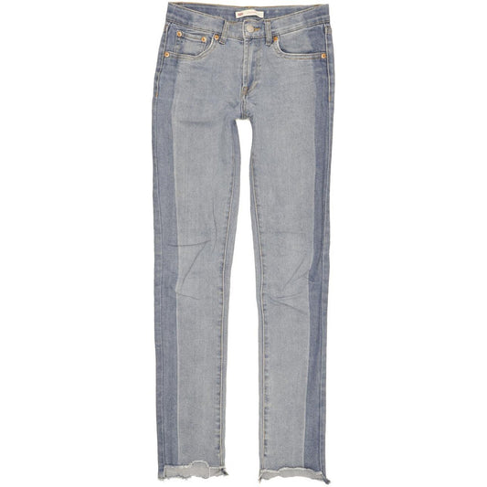 Levi's Kids Women Blue Skinny Slim Stretch Jeans W24 L30