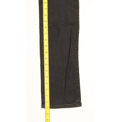 G-Star Berlin Women Black Straight Slim Stretch Jeans W25 L33