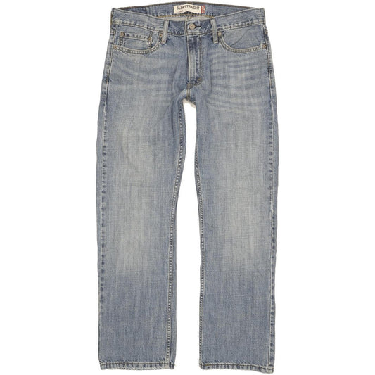 Levi's 514 Men Blue Straight Slim Jeans W34 L31