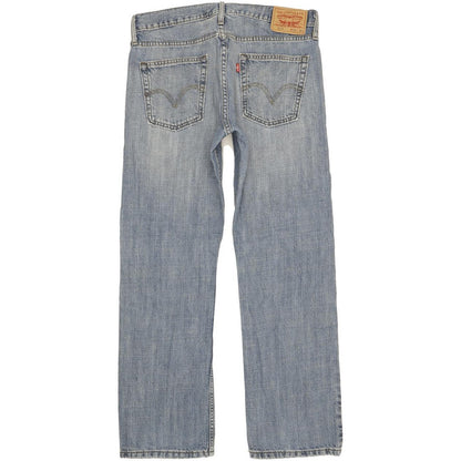 Levi's 514 Men Blue Straight Slim Jeans W34 L31