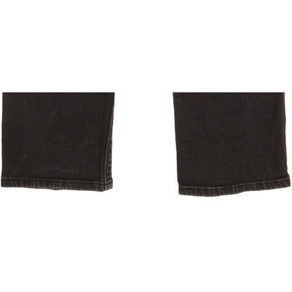 Levi's 724 Women Black Straight Slim Stretch Jeans W26 L27