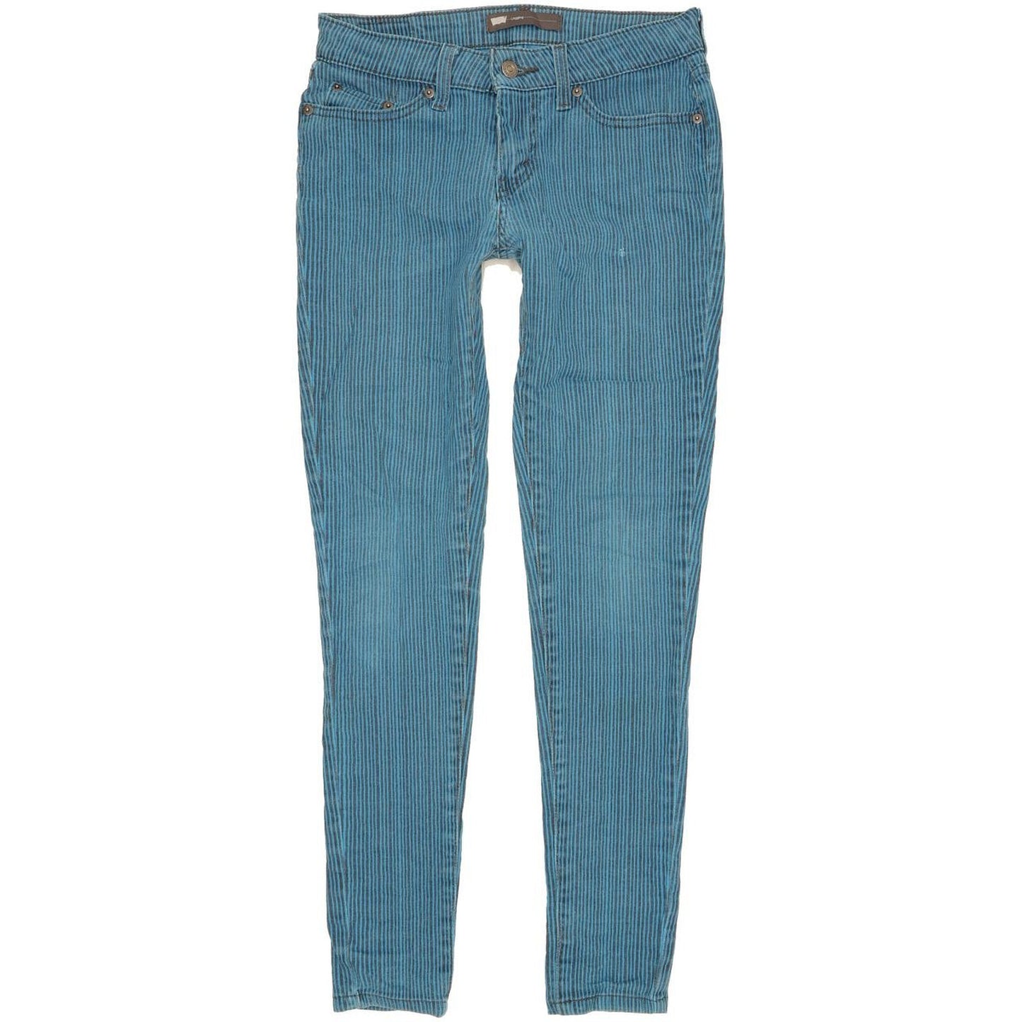 Levi's Legging Women Blue Skinny Slim Stretch Jeans W27 L30