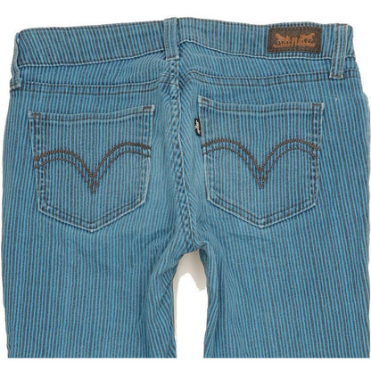 Levi's Legging Women Blue Skinny Slim Stretch Jeans W27 L30