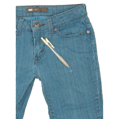 Levi's Legging Women Blue Skinny Slim Stretch Jeans W27 L30