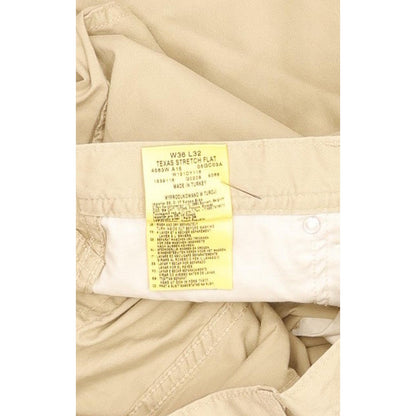 Wrangler Texas Men Beige Straight Regular Stretch Jeans W35 L32