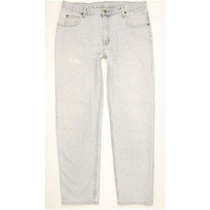 Lee Brooklyn Men Blue Straight Regular Jeans W34 L32