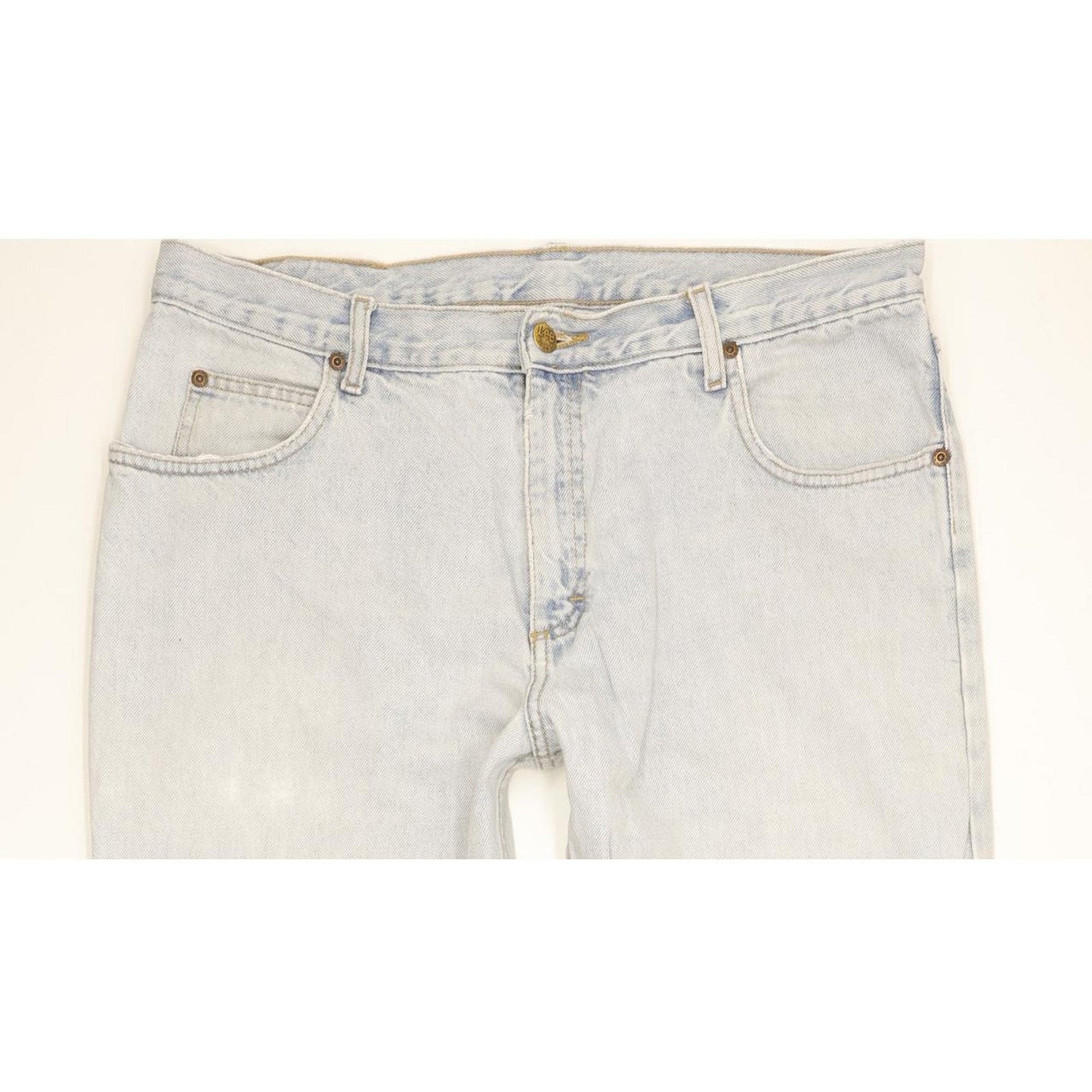Lee Brooklyn Men Blue Straight Regular Jeans W34 L32