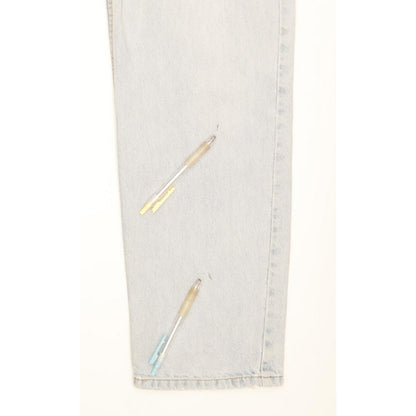 Lee Brooklyn Men Blue Straight Regular Jeans W34 L32