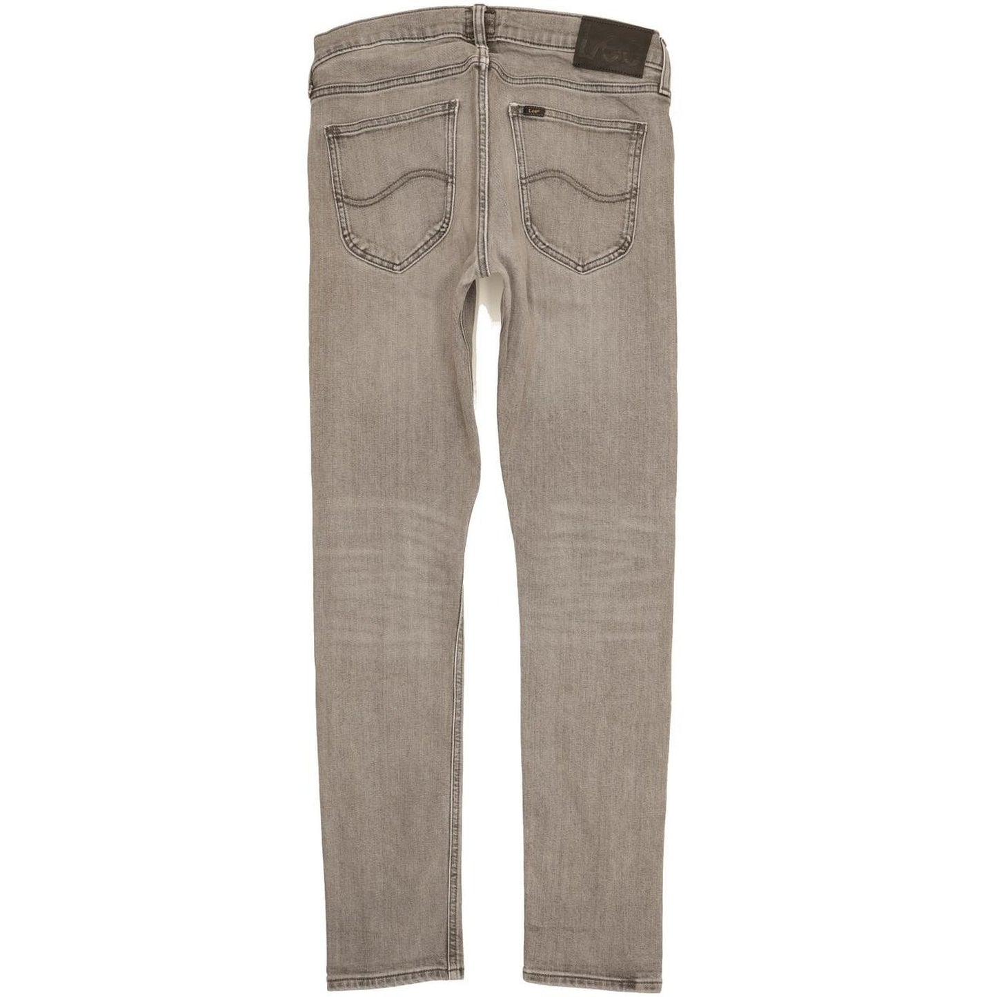 Lee Luke Men Grey Skinny Slim Stretch Jeans W30 L31