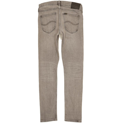 Lee Luke Men Grey Skinny Slim Stretch Jeans W30 L31