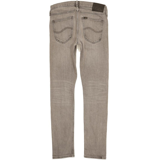 Lee Luke Men Grey Skinny Slim Stretch Jeans W30 L31