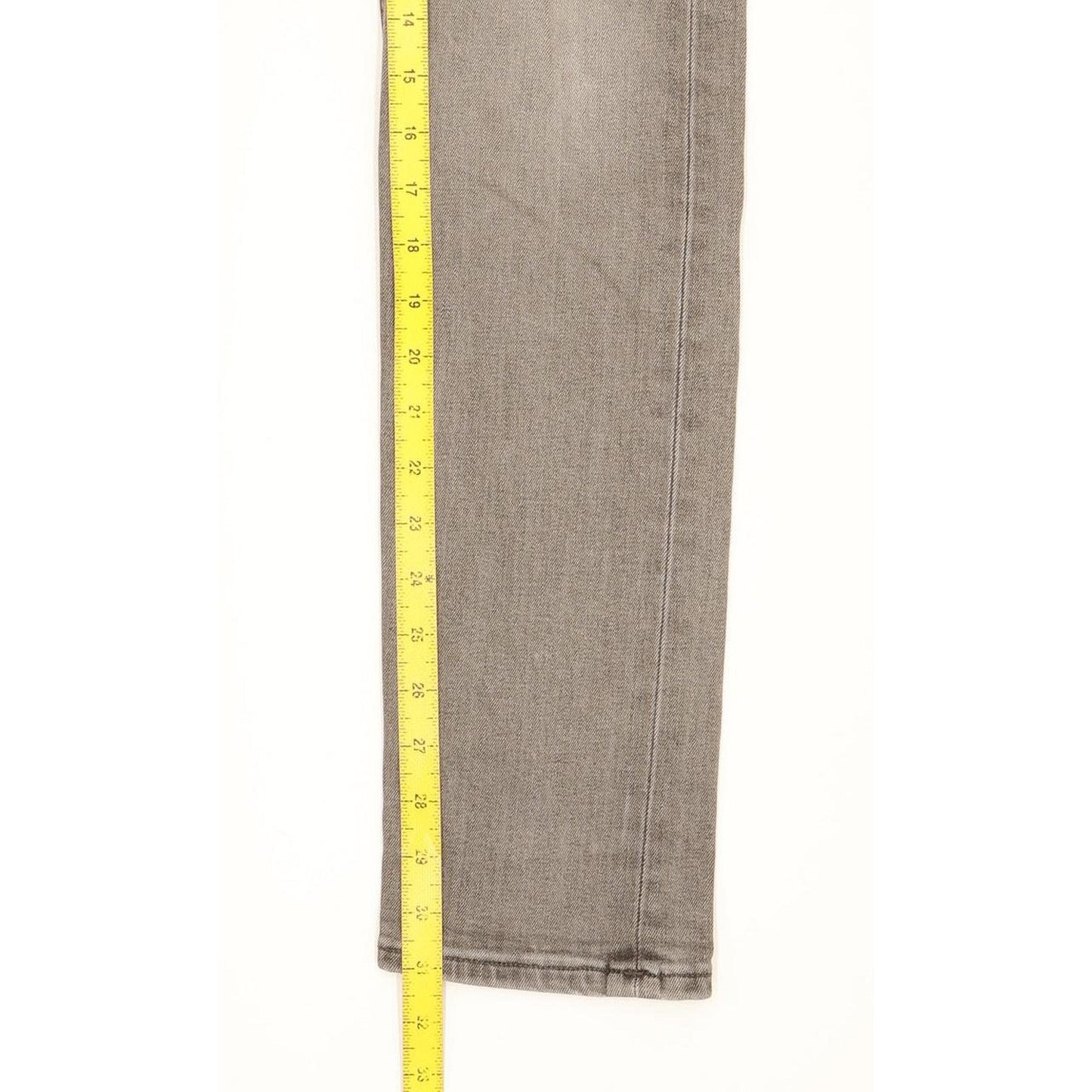 Lee Luke Men Grey Skinny Slim Stretch Jeans W30 L31