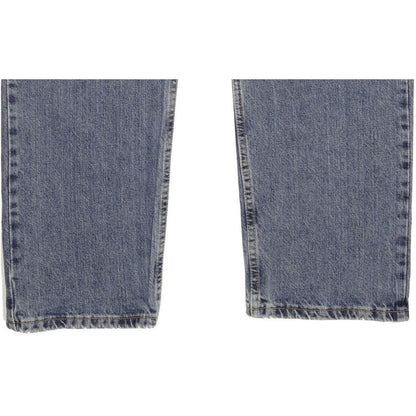 Wrangler Men Blue Straight Relaxed Jeans W36 L32