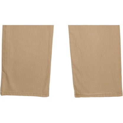 Lee Men Brown Straight Regular Stretch Jeans W34 L33