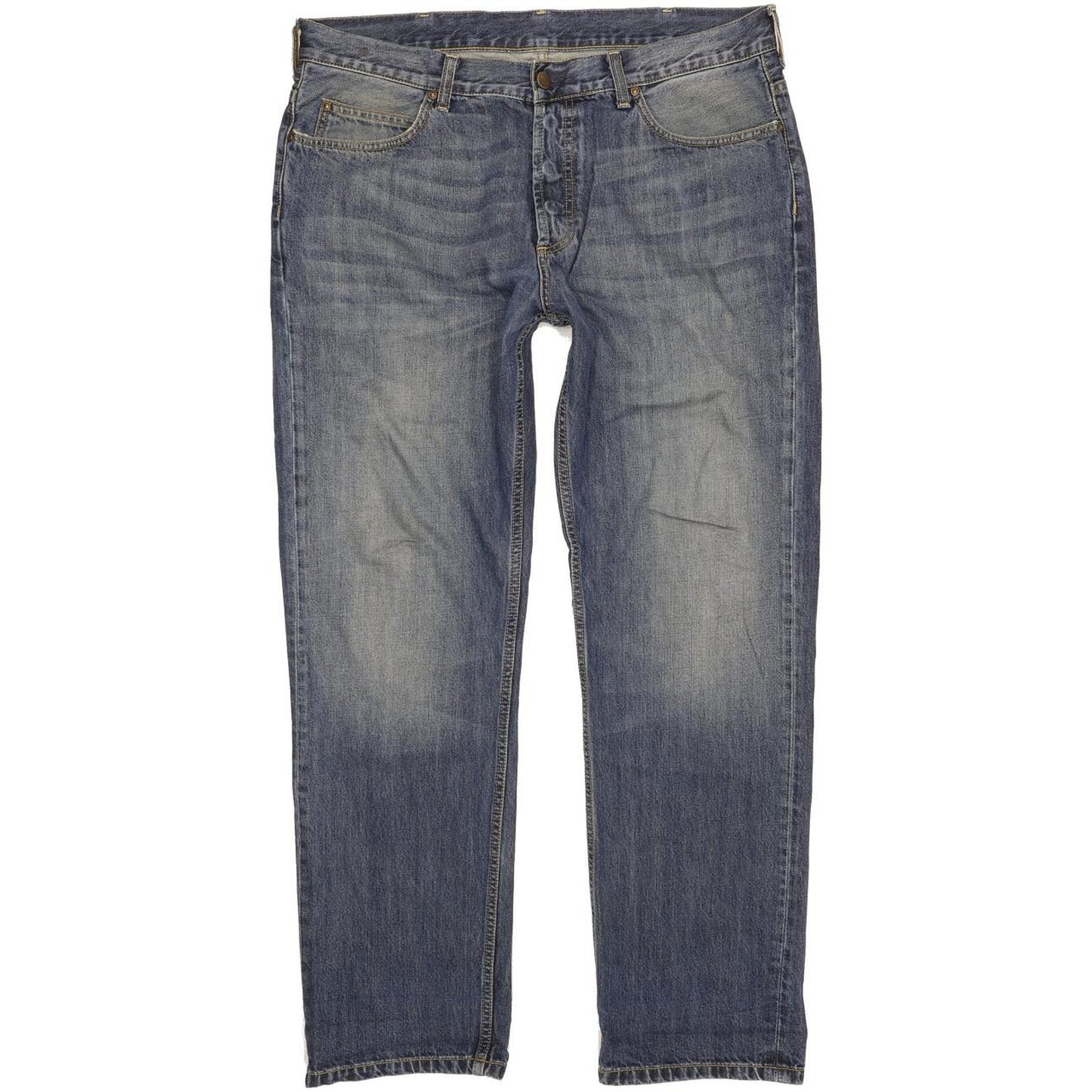 Carhartt Texas Men Blue Straight Regular Jeans W35 L31