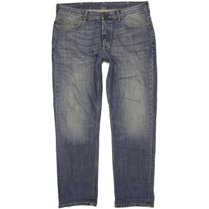 Carhartt Texas Men Blue Straight Regular Jeans W35 L31