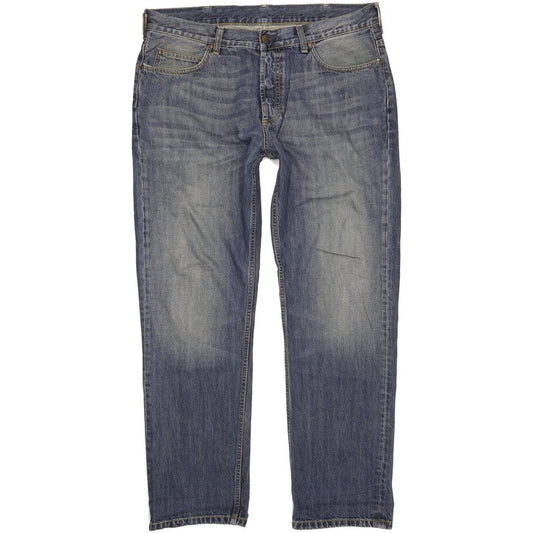 Carhartt Texas Men Blue Straight Regular Jeans W35 L31