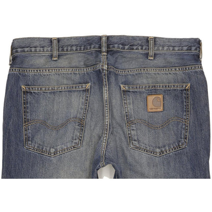 Carhartt Texas Men Blue Straight Regular Jeans W35 L31