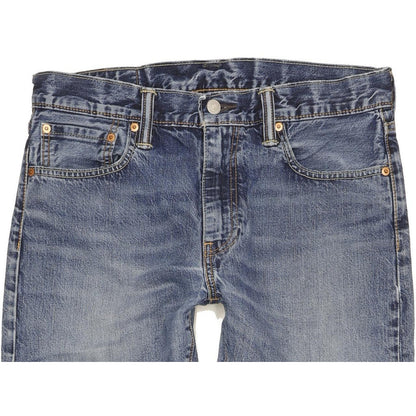 Levi's 512 Men Blue Tapered Slim Jeans W33 L32