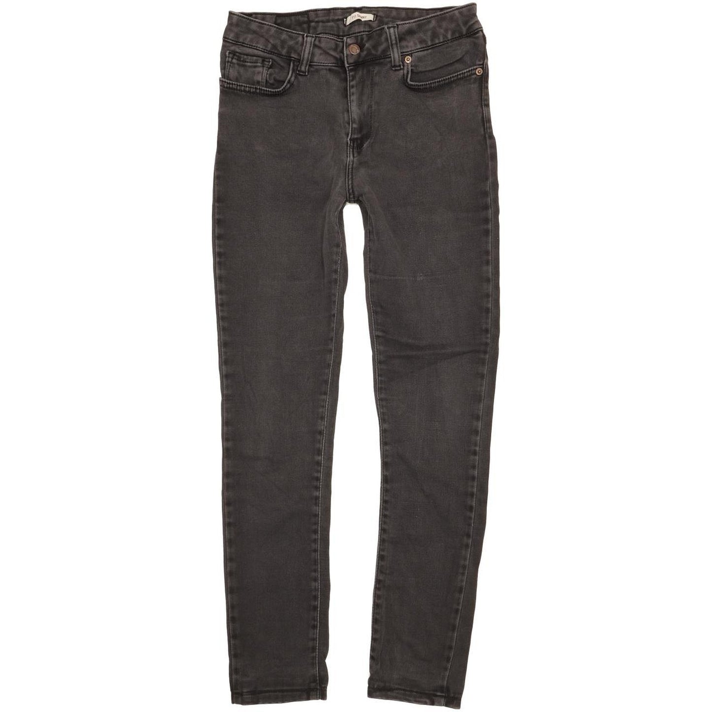 Levi's 711 Women Charcoal Skinny Slim Stretch Jeans W28 L30