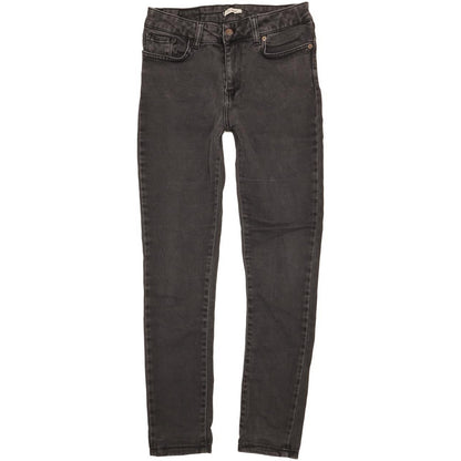 Levi's 711 Women Charcoal Skinny Slim Stretch Jeans W28 L30